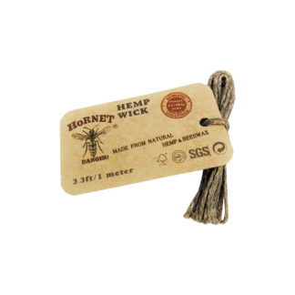 Cuerda encerada Hornet Hemp Wick 1mt