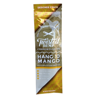 Twisted Hemp 10 Mango Filter Tips