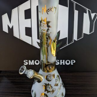 RICK&MORTY GOLD BONG