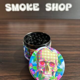 Grinder Rascador metálico Skull